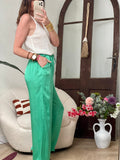 PANTALON ANNETTE VERT