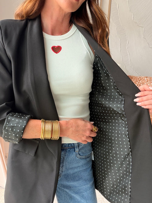 BLAZER LOANE NOIR