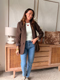 BLAZER LOANE MARRON