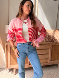 GILET MAELYS ROSE