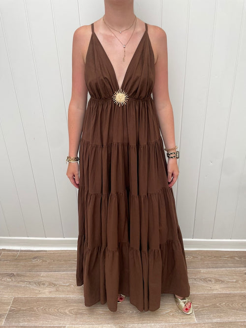 ROBE NOA MARRON