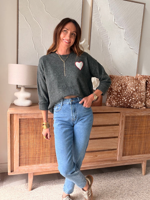 PULL ASSIA GRIS
