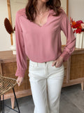 BLOUSE BARTOLO ROSE