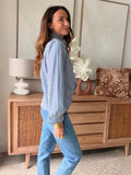 CHEMISE SERENA BLEU