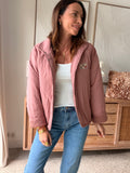 VESTE KALY VIEUX ROSE