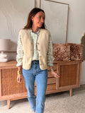 GILET ANAIS BEIGE