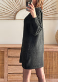 ROBE PULL SOLENE NOIR