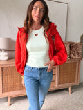 VESTE ANGEL ROUGE