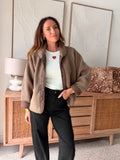 VESTE KALY TAUPE