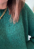 PULL CLARA VERT SAPIN