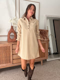 ROBE KELYA BEIGE