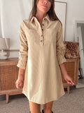 ROBE KELYA BEIGE
