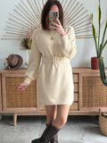 ROBE PULL LINDY BEIGE