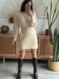 ROBE PULL LINDY BEIGE