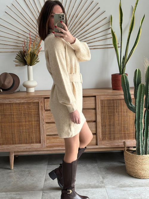 ROBE PULL LINDY BEIGE