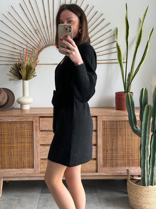 ROBE PULL LINDY NOIR