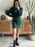 ROBE PULL LINDY VERT SAPIN