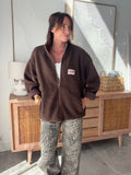 VESTE MAYLI MARRON