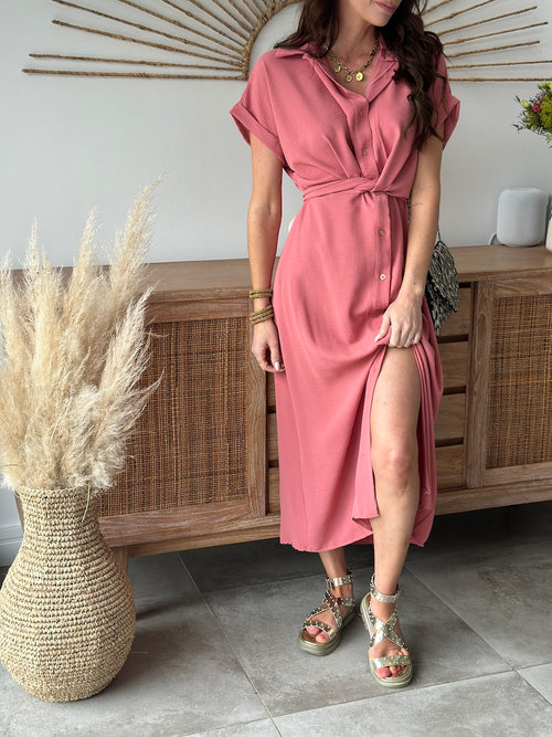 VESTIDO VALERIE ROSA VIEJO
