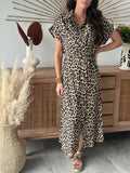 ROBE VALERIE LEOPARD