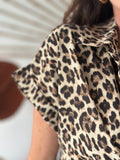 ROBE VALERIE LEOPARD