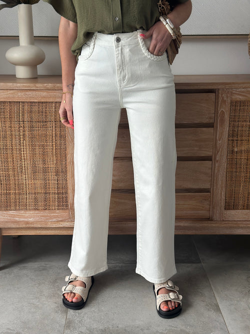JEANS SUZY BLANC