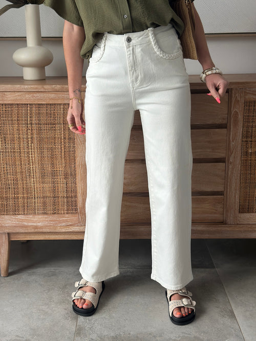 JEANS SUZY BLANC