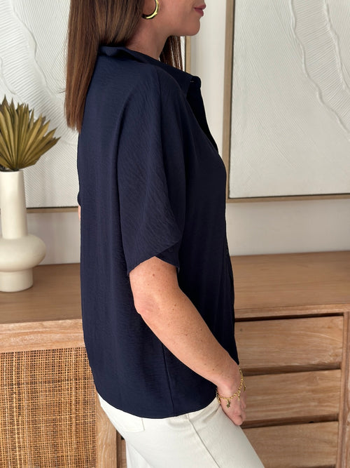 CHEMISE BLAIR MARINE
