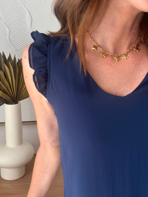 ROBE NATHALIE MARINE