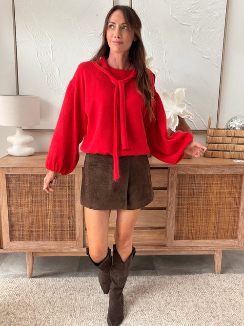 PULL CASSIOPÉE ROUGE