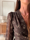 ROBE LORENA CHOCOLAT
