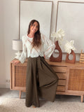 PANTALON LEA MARRON