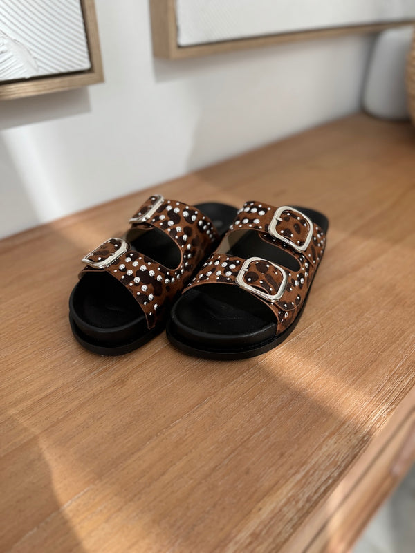 MULES ELIA LEOPARD
