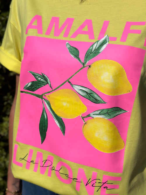 TEE SHIRT CAPRI JAUNE
