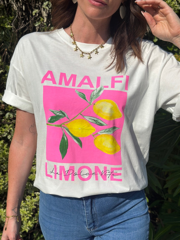 TEE SHIRT CAPRI BLANC