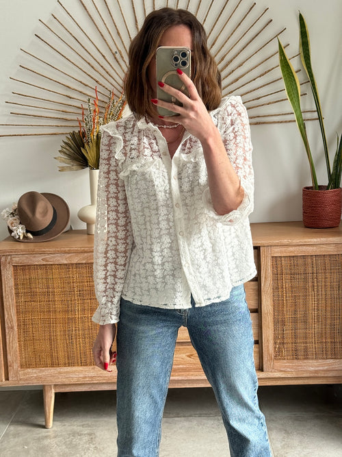 BLOUSE GISELE BLANCHE