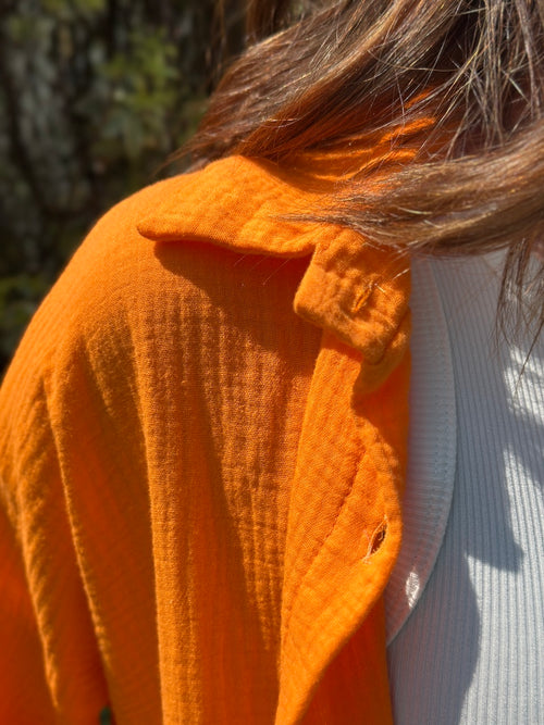 CHEMISE KELLY ORANGE