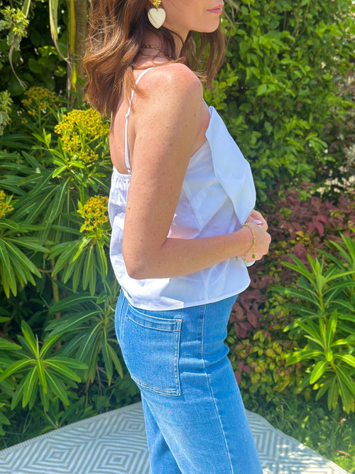 TOP FLORENCE BLANC