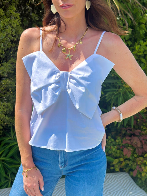 TOP FLORENCE BLANC