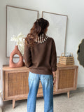 GILET TIARA CHOCOLAT