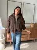 VESTE MADDIE CHOCOLAT