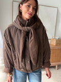 VESTE MADDIE CHOCOLAT