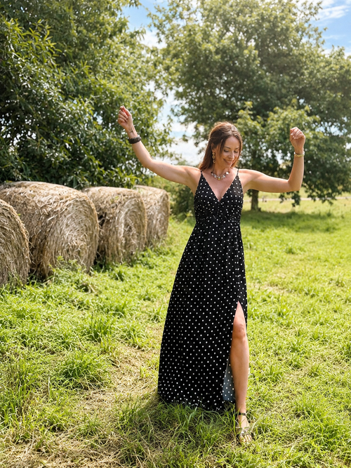 ROBE POLINE NOIRE