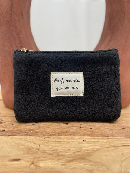 POCHETTE BREF NOIRE