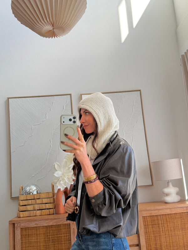 CAGOULE EMELINE ECRU