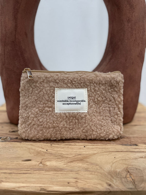 POCHETTE UNIQUE CAMEL DOUX