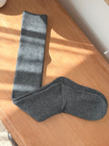 Chaussettes hautes femme douces et chaudes gris – WINTER – photo 1
