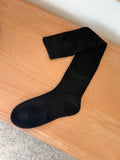 Chaussettes hautes femme douces et chaudes noires – WINTER – photo 1