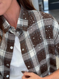 CHEMISE KELINA MARRON