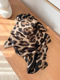 Foulard léopard femme à nouer autour du cou – MIMI – photo 2